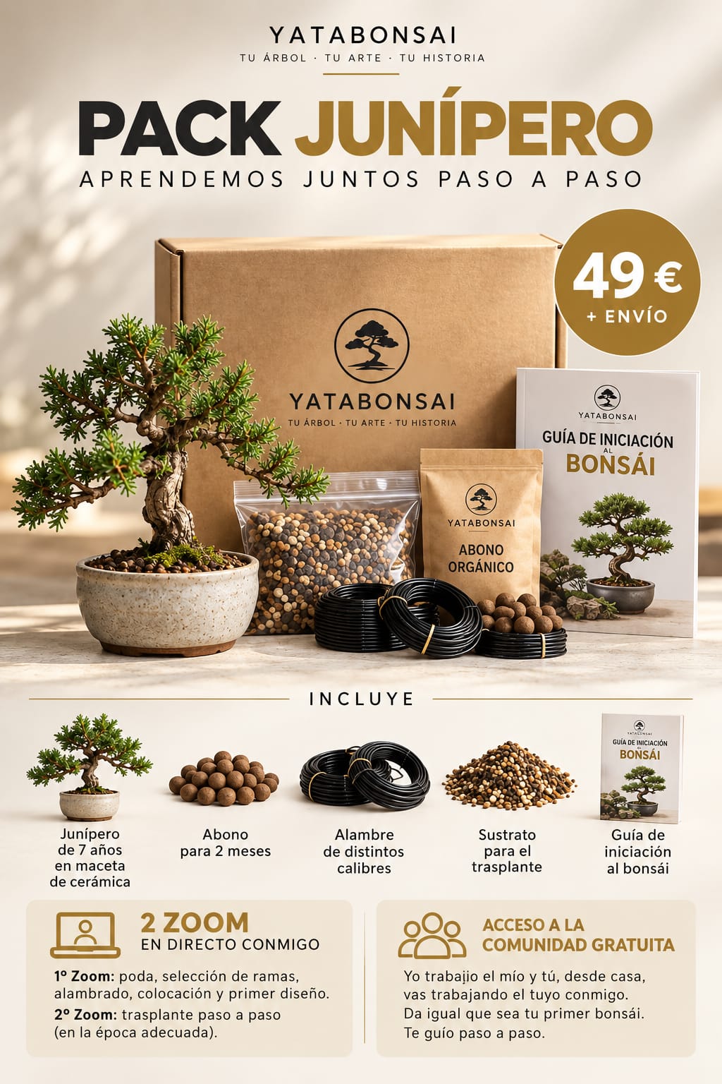 Pack Junípero – Aprendemos juntos paso a paso
